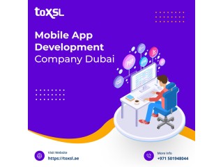 Cutting-Edge Mobile App Development Company in Dubai | ToXSL Technologies