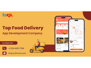 Custom Food Delivery App Development Company | ToXSL Technologies