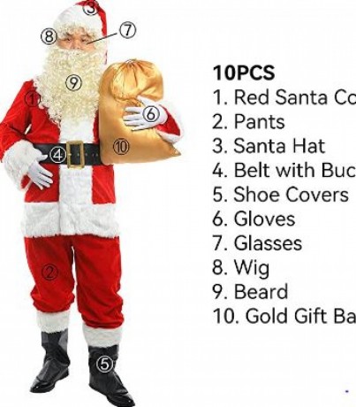 orolay-mens-deluxe-santa-suit-10pcs-christmas-adult-santa-claus-costume-big-1