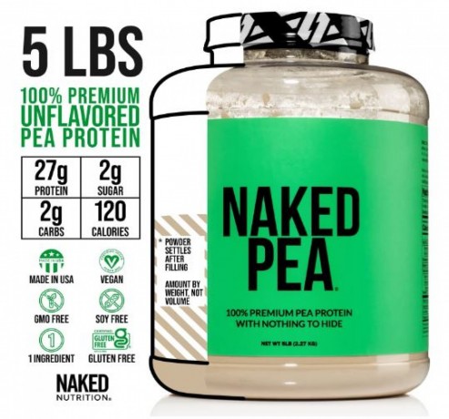naked-pea-100-pea-protein-isolate-from-north-american-farms-5lb-bulk-plant-based-vegetarian-vegan-protein-all-9-essential-amino-big-0