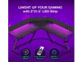gaming-desk-504-with-led-strip-power-outlets-l-shaped-computer-corner-desk-carbon-fiber-surface-with-monitor-stand-ergonomic-gamer-small-0