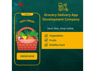 Revolutionizing Convenience Grocery Delivery App Development Company ToXSL Technologies