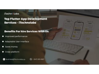 Flutter App Development Services with iTechnolabs - +1 (647) 933-0827