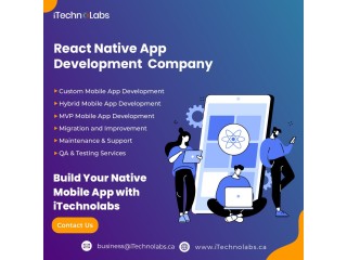 #Trending React Native App Development Company - iTechnolabs