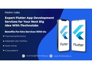 Expert Flutter App Development Services for Your Next Big Idea With iTechnolabs